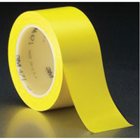 471 Vinyl Tape, 50.8 mm (2") W x 32.9 m (108') L, 5.3 mils, Yellow PB658 | Rideout Tool & Machine Inc.