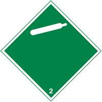 TDG Shipping Labels, Class 2, Gases, Paper Rideout Tool & Machine Inc.
