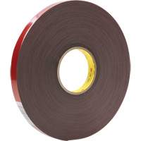 VHB Tape, 33 m (108') L x 24 mm (1") W, 1.1 mils, Acrylic Rideout Tool & Machine Inc.
