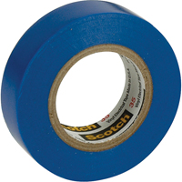 Scotch&reg; 35 Colour Coded Tape, 12.7 mm (1/2") x 20.1 m (66'), Blue, 7 mils Rideout Tool & Machine Inc.