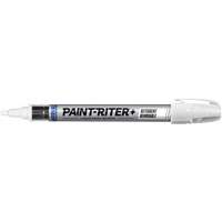 Paint-Riter&reg;+ Detergent Removable Paint Marker, Liquid, White Rideout Tool & Machine Inc.