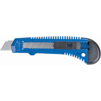 Standard-Duty Knife ATK700, 18 mm, Carbon Steel, Plastic Handle Rideout Tool & Machine Inc.