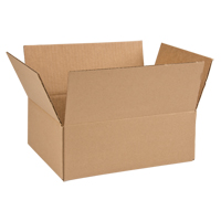 Corrugated Brown Boxes, 12" x 10" x 4" PG475 | Rideout Tool & Machine Inc.