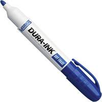 Marqueurs &agrave; essuyage &agrave; sec Dura-Ink, Bleu, Pointe Ronde Rideout Tool & Machine Inc.