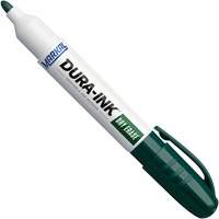 Marqueurs &agrave; essuyage &agrave; sec Dura-Ink, Vert, Pointe Ronde Rideout Tool & Machine Inc.