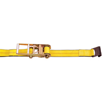Ratchet Straps, Flat Hook, 3" W x 30' L, 5400 lbs. (2450 kg) Working Load Limit PE951 | Rideout Tool & Machine Inc.