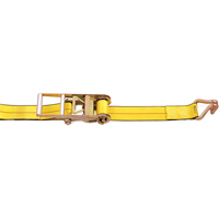 Ratchet Straps, Wire Hook, 3" W x 30' L, 5400 lbs. (2450 kg) Working Load Limit PE952 | Rideout Tool & Machine Inc.