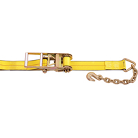 Ratchet Straps, Chain Anchor, 3" W x 30' L, 5400 lbs. (2450 kg) Working Load Limit PE953 | Rideout Tool & Machine Inc.