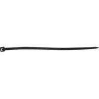 Cable Ties, 4" Long, 18 lbs. Tensile Strength, Black PF386 | Rideout Tool & Machine Inc.