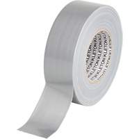 Utility Grade Duct Tape, 9 mils, Silver, 50 mm (2") x 55 m (180') Rideout Tool & Machine Inc.