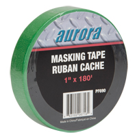 Painters Masking Tape, 25 mm (1") x 55 m (180'), Green PF690 | Rideout Tool & Machine Inc.