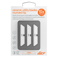 Slice™ Rounded Tip Replacement Blades for Ceramic Utility Knife, Single Style PF809 | Rideout Tool & Machine Inc.