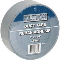 Utility Grade Duct Tape, 7.5 mils, Silver, 50 mm (2") x 55 m (180') Rideout Tool & Machine Inc.