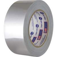 Silver Aluminum Foil Tape, 3 mils Thick, 25.4 mm (1") x 54.86 m (180') PG408 | Rideout Tool & Machine Inc.