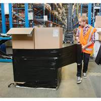 Film &eacute;tirable, Calibre 0,8 (20,3 microm&egrave;tres), 15" x 1500', Noir opaque Rideout Tool & Machine Inc.