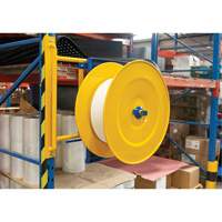 Strapping Dispenser, Polyester/Steel/Polypropylene Straps, 16"/8" Core Dia., 3"/8"/6" Roll Width Rideout Tool & Machine Inc.