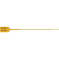 Scell&eacute; de s&eacute;curit&eacute; standard, 9", Plastique, Pousser et tirer Rideout Tool & Machine Inc.