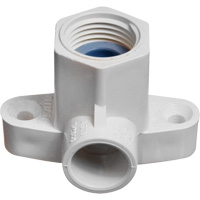 Flowguard Gold&reg; Drop Ear Elbow Fitting, Hub x FPT, CPVC, 1/2" Rideout Tool & Machine Inc.