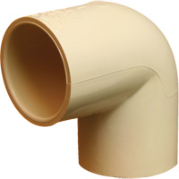 Flowguard Gold&reg; 90° Elbow Fitting, Standard, CPVC, 3/4" x 1/2" Rideout Tool & Machine Inc.