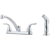 Pfirst Series Kitchen Faucet with Side Sprayer PUL992 | Rideout Tool & Machine Inc.
