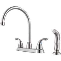 Pfirst Series Kitchen Faucet with Side Sprayer PUL996 | Rideout Tool & Machine Inc.