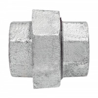 Union Pipe Fitting, 1/8", Galvanized Iron, FPT Rideout Tool & Machine Inc.