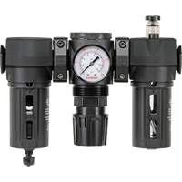 Filter, Regulator & Lubricator Modulair 300 with Manual Drain & Standard Bowl, 3/8" NPTF Rideout Tool & Machine Inc.