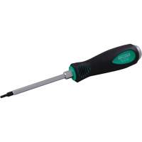 Square Recess Screwdriver, #0 Tip, Round, 7-3/8" L, Cushion Grip Handle Rideout Tool & Machine Inc.