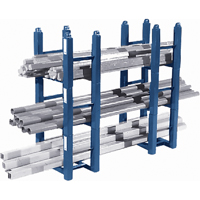 Portable Stacking Racks, 15" W x 22" D, 5600 lbs. Capacity Rideout Tool & Machine Inc.