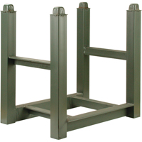 Portable Stacking Racks, 15" W x 22" D, 5600 lbs. Capacity Rideout Tool & Machine Inc.