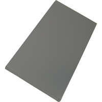 Tablettes tr&egrave;s robustes, Acier, 60" la x 18" p Rideout Tool & Machine Inc.