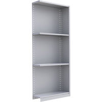 Interlok Shelving Unit, Steel, Boltless, 800 lbs. Capacity, 36" W x 88" H x 24" D Rideout Tool & Machine Inc.