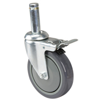 Caster for Chromate Wire Shelving Rideout Tool & Machine Inc.