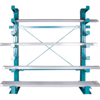 Cantilever Bar-Stock Racking - Light-Duty, Single Sided, 12" Arm, 75" H Rideout Tool & Machine Inc.