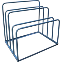Vertical Sheet Storage Racks, 43-1/2" W x 48" D x 36" H RN014 | Rideout Tool & Machine Inc.