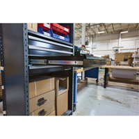 Module de tiroirs intégrés pour étagère RN478 | Rideout Tool & Machine Inc.