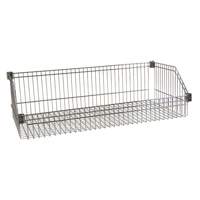 Wire Basket Shelf, 24" W x 48" D, 400 lbs. Capacity Rideout Tool & Machine Inc.
