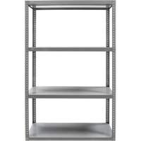 Heavy-Duty Shelving, Steel, Bolted, 3000 lbs. Capacity, 36" W x 72" H x 18" D Rideout Tool & Machine Inc.