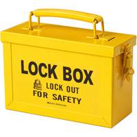 Group Lock Box, Yellow SAC625 | Rideout Tool & Machine Inc.
