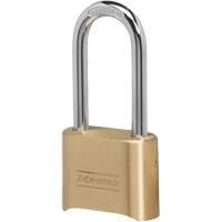 Cadenas &agrave; combinaison, Argent, Rev&ecirc;tement en laiton, Largeur de 2" Rideout Tool & Machine Inc.