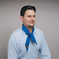 Serviette refroidissante standard, Bleu Rideout Tool & Machine Inc.