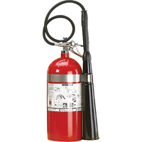 Aluminum Cylinder Carbon Dioxide (CO2) Fire Extinguishers, BC, 10 lbs. Capacity SAJ099 | Rideout Tool & Machine Inc.