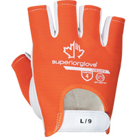 Vibrastop Half-Finger Vibration-Dampening Gloves, Size Medium, Goatskin Palm Rideout Tool & Machine Inc.