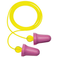Bouchons d'oreilles en mousse sans contact E-A-R, Paire - Sac en poly, Avec cordon Rideout Tool & Machine Inc.