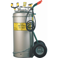 Self-Contained Eyewash Station, Pressurized, 37 gal. Capacity, Meets ANSI Z358.1 Rideout Tool & Machine Inc.