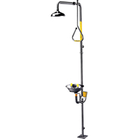 Safe-T-Zone<sup>®</sup> Combination Shower & Eye/Face Wash SAK664 | Rideout Tool & Machine Inc.
