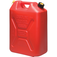 Jerry Cans, 5.3 US gal./20.06 L, Red, CSA Approved/ULC SAK856 | Rideout Tool & Machine Inc.