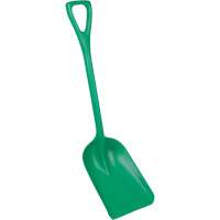 Safety Shovels - Hygienic Shovels (One-Piece), 10" x 14" Blade, 38" Length, Plastic, Green SAL459 | Rideout Tool & Machine Inc.
