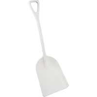 Safety Shovels - Hygienic Shovels (One-Piece), 14" x 17" Blade, 42" Length, Plastic, White SAL461 | Rideout Tool & Machine Inc.