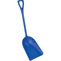 Safety Shovels - Hygienic Shovels (One-Piece), 14" x 17" Blade, 42" Length, Plastic, Blue SAL462 | Rideout Tool & Machine Inc.